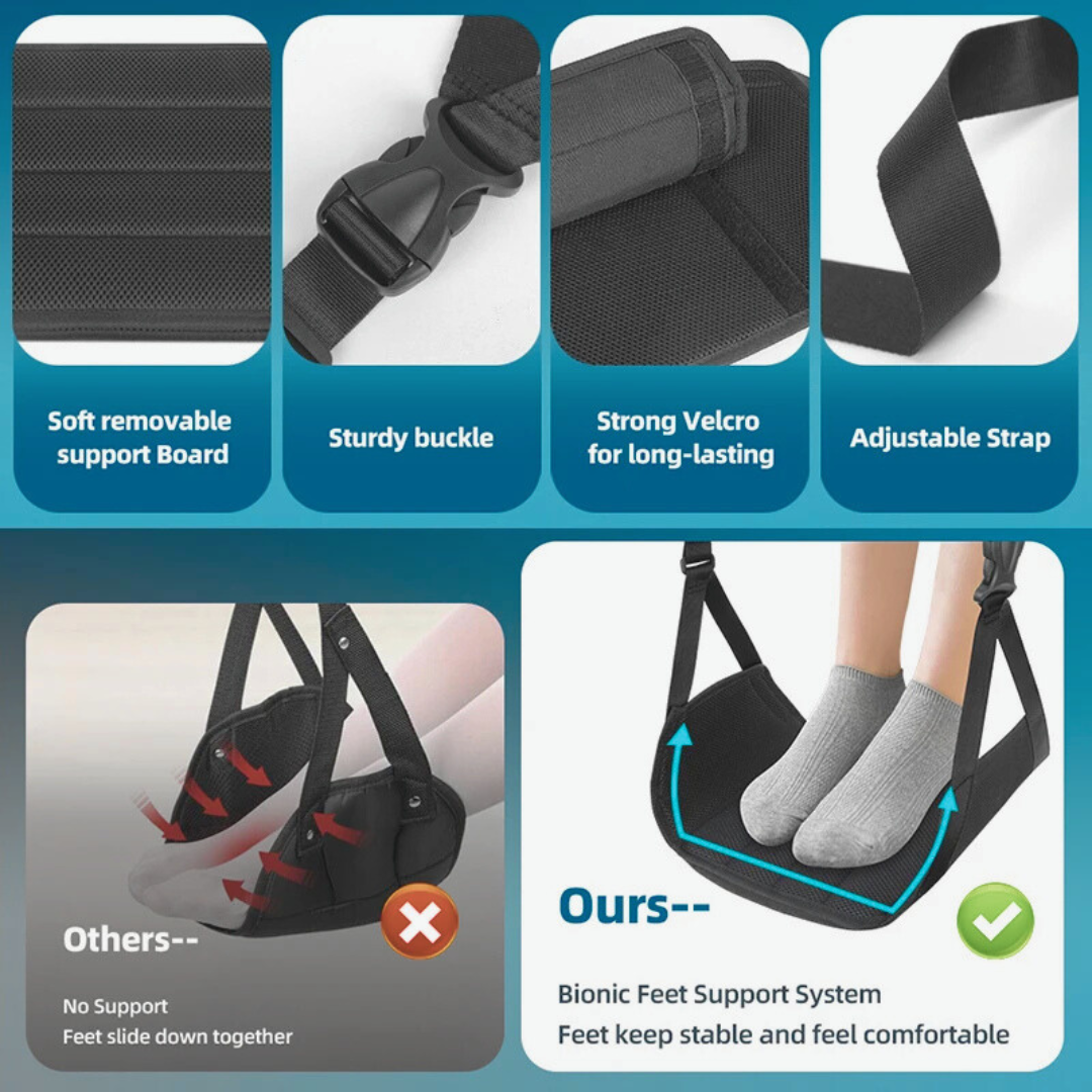 LiftEase Ergonomic Foot Hammock
